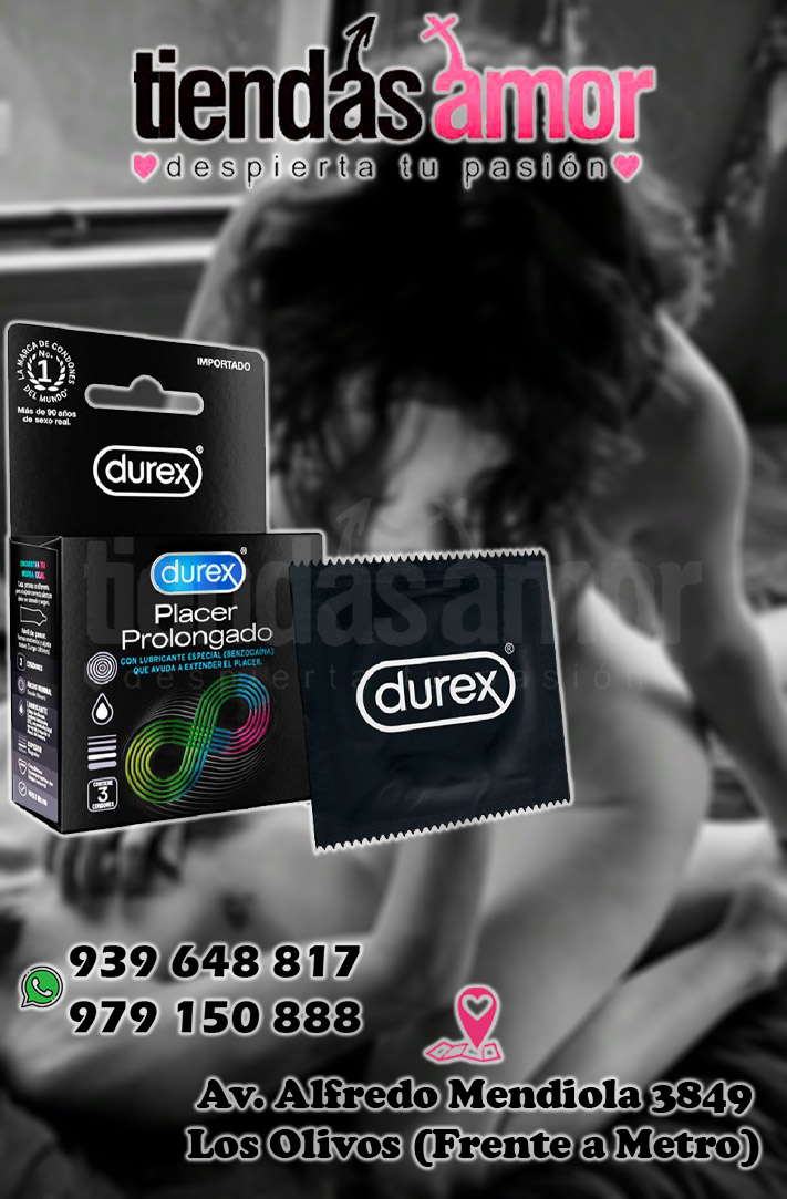 Preservativo Durex PLACER PROLONGADO